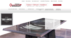 Desktop Screenshot of etiennebouclet.com