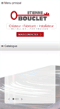 Mobile Screenshot of etiennebouclet.com